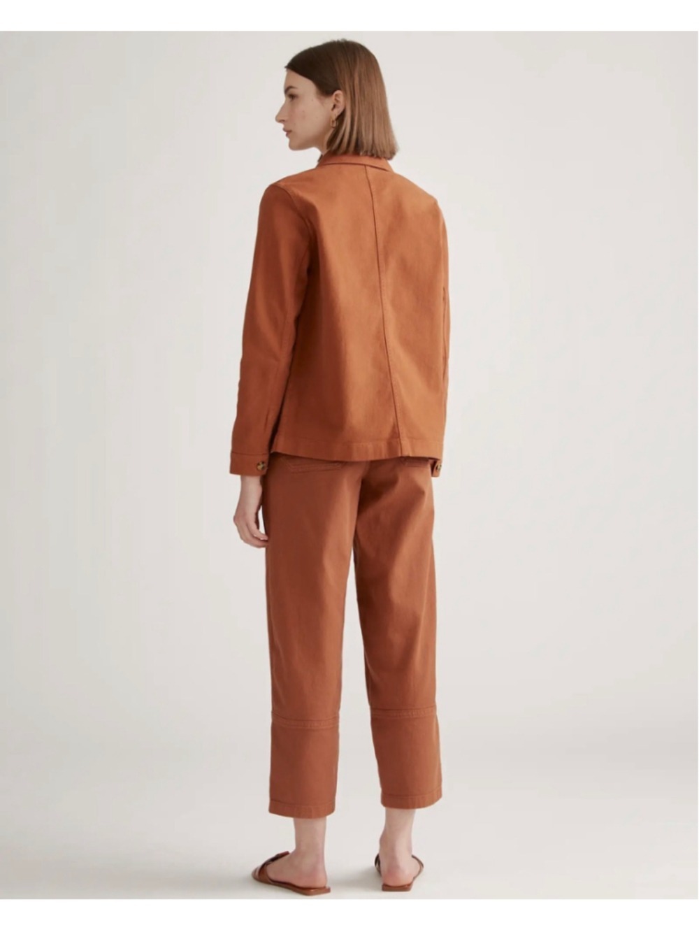 Quince Organic Comfort Stretch Chore Jacket M - Picture 2 of 8